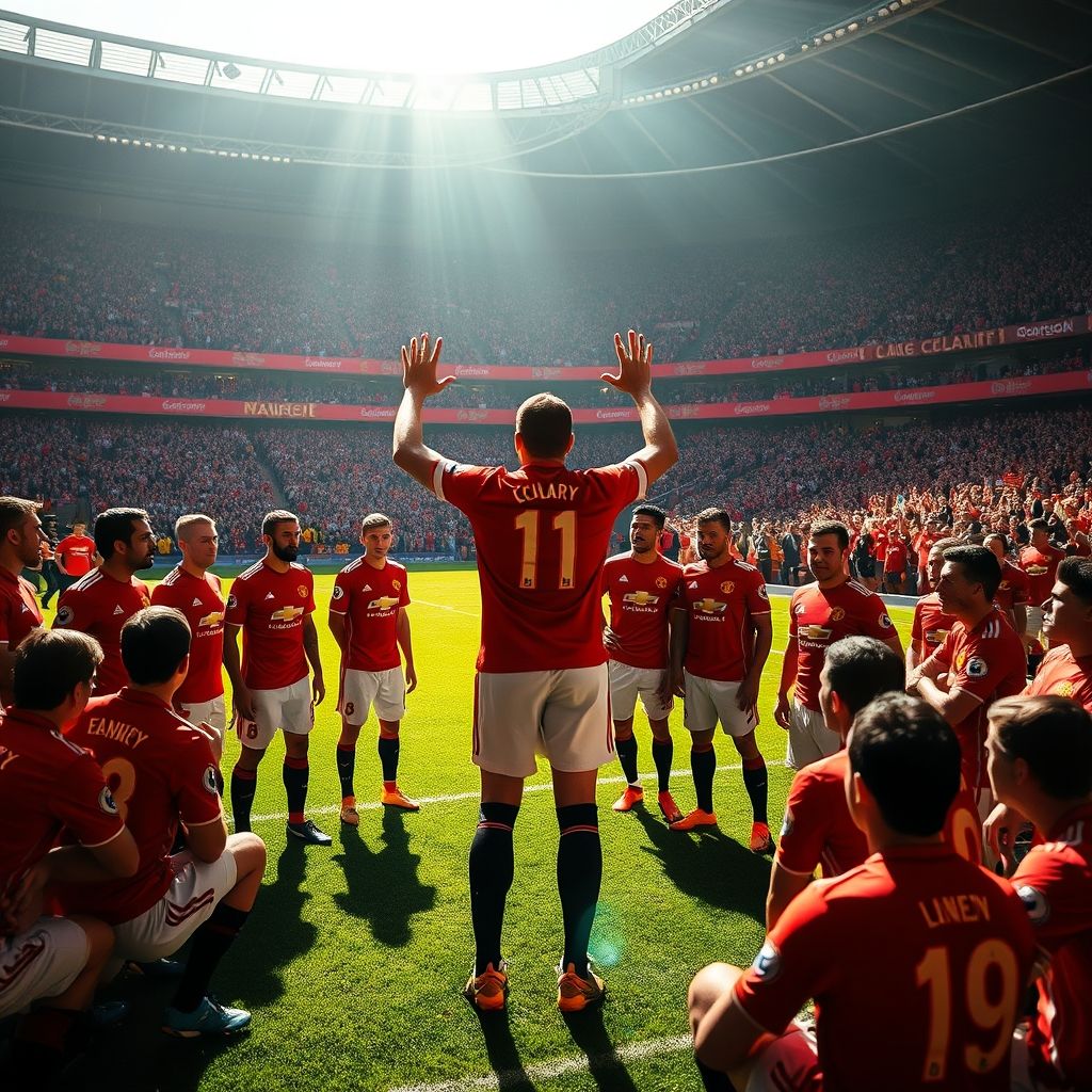 半岛官网登录入口-曼联队长激励全队，挑战强敌士气高昂